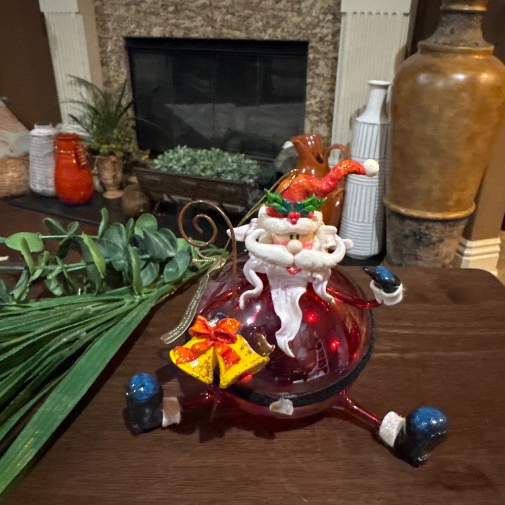 Roman, Inc. Santa Ornament